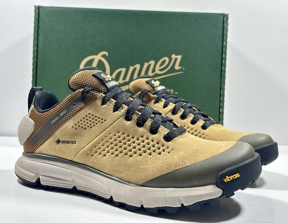 Danner Trail 2650 GTX Womens 7.5 Gore-Tex Hiking Shoes Prairie Sand Vibram
